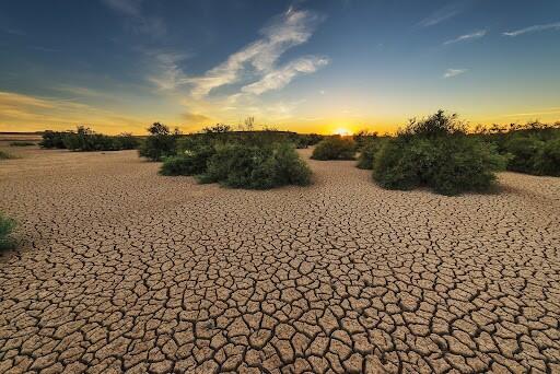 موجات الجفاف الحادة فوق المحيطات