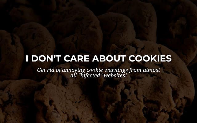 لست مهتماً بملفات تعريف الارتباط I don't care about cookies